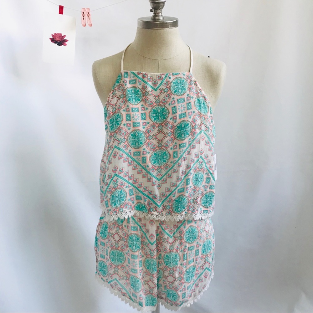G by Guess halter romper size XS